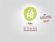 Tablet Screenshot of haikusushi.se